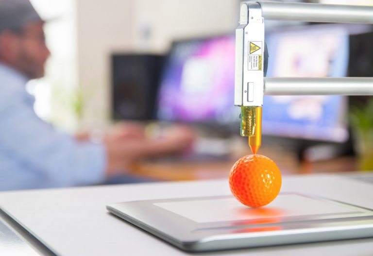 3D printing orange ball