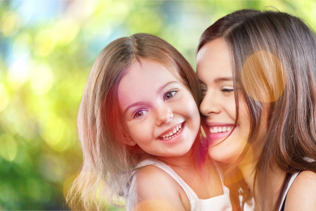 mother and daughter