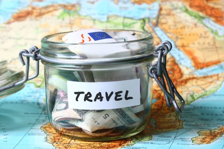 travel jar money