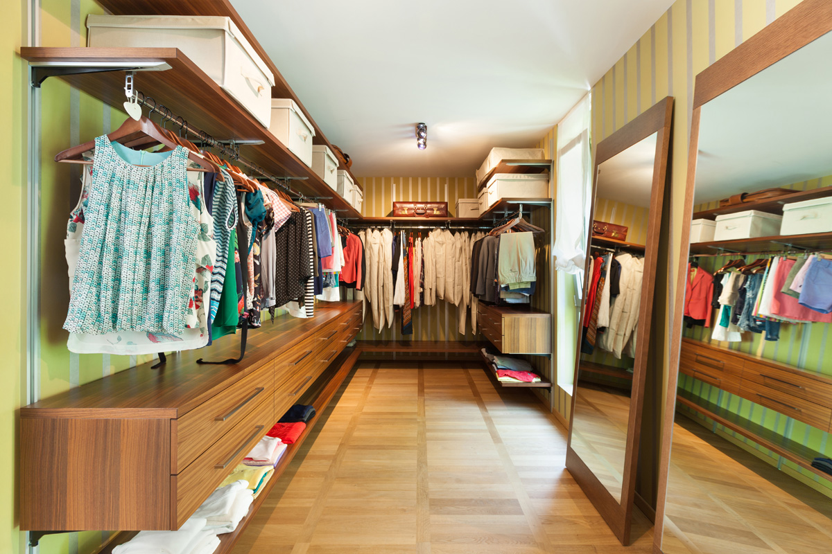 walk in closet