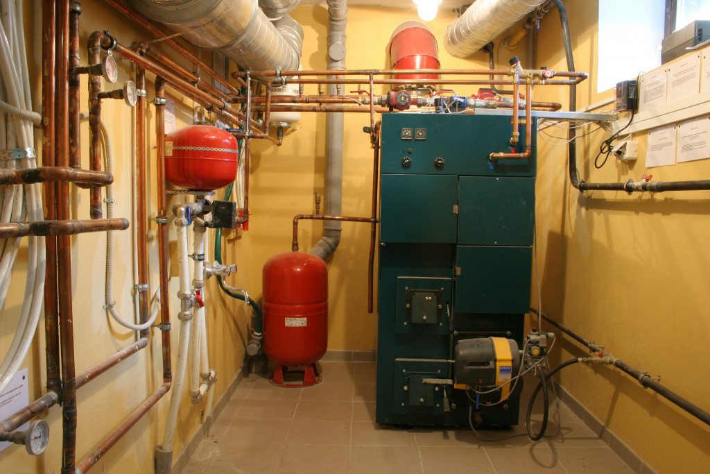 a house furnace